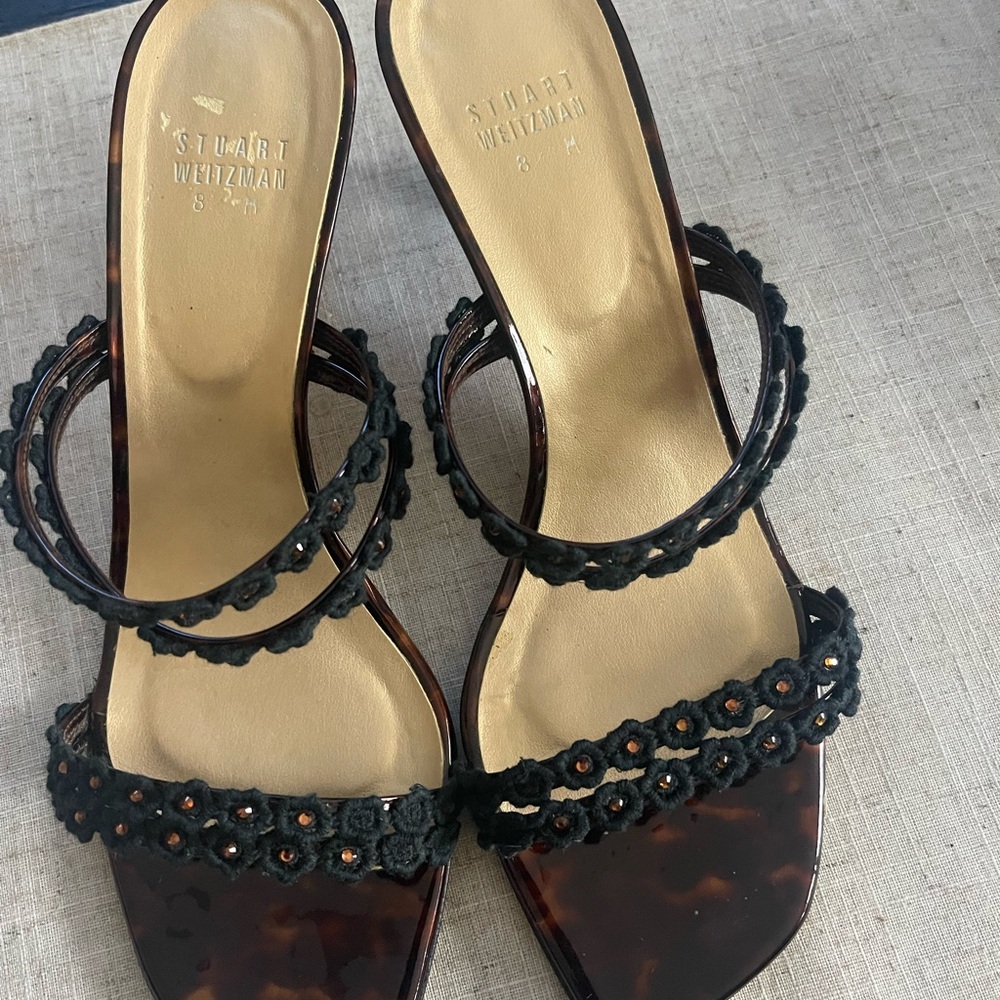 Beautiful Stuart Weitzman Tortoise Shell Heels - … - image 6